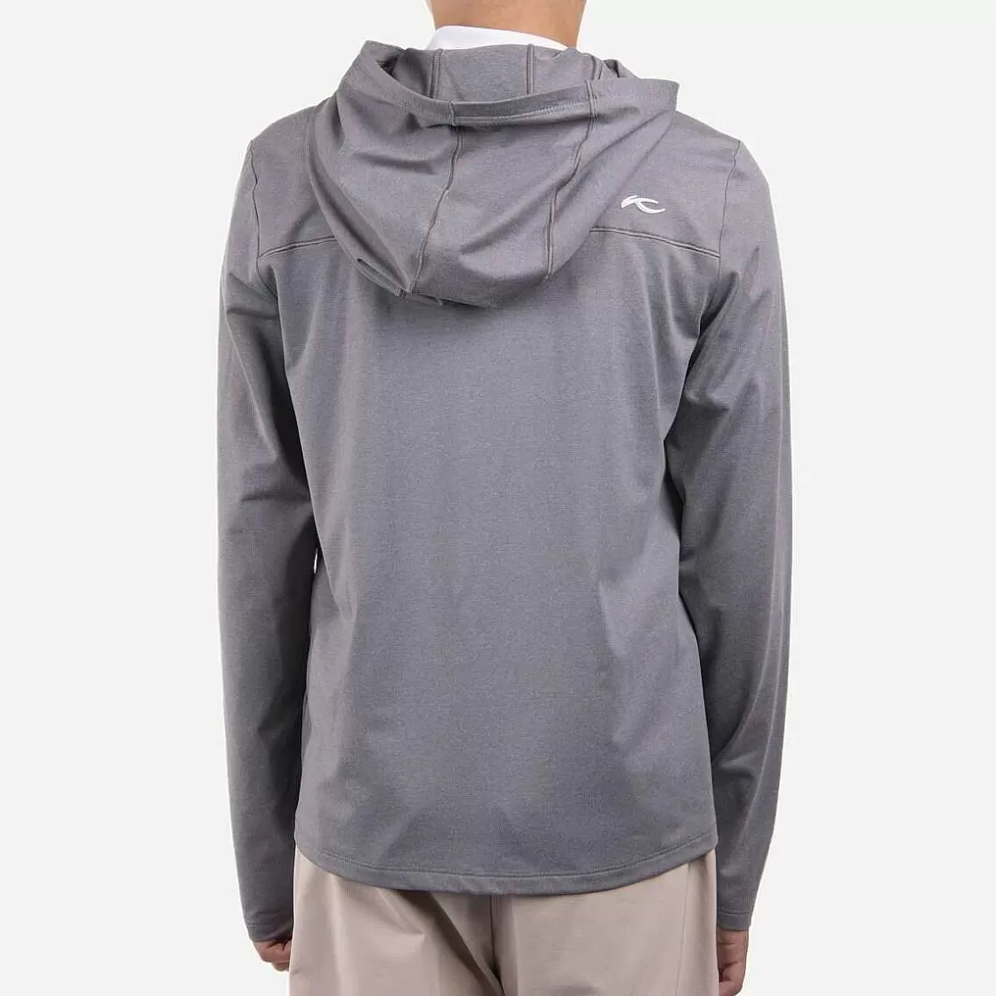 KJUS Boys' Hood Midlayer Half-Zip Pewter Flash Sale