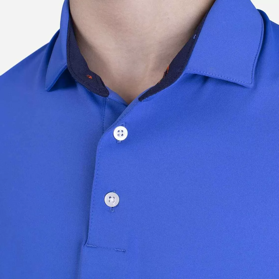 KJUS Boys' Polo Self Collar S/S Mykonos Sale