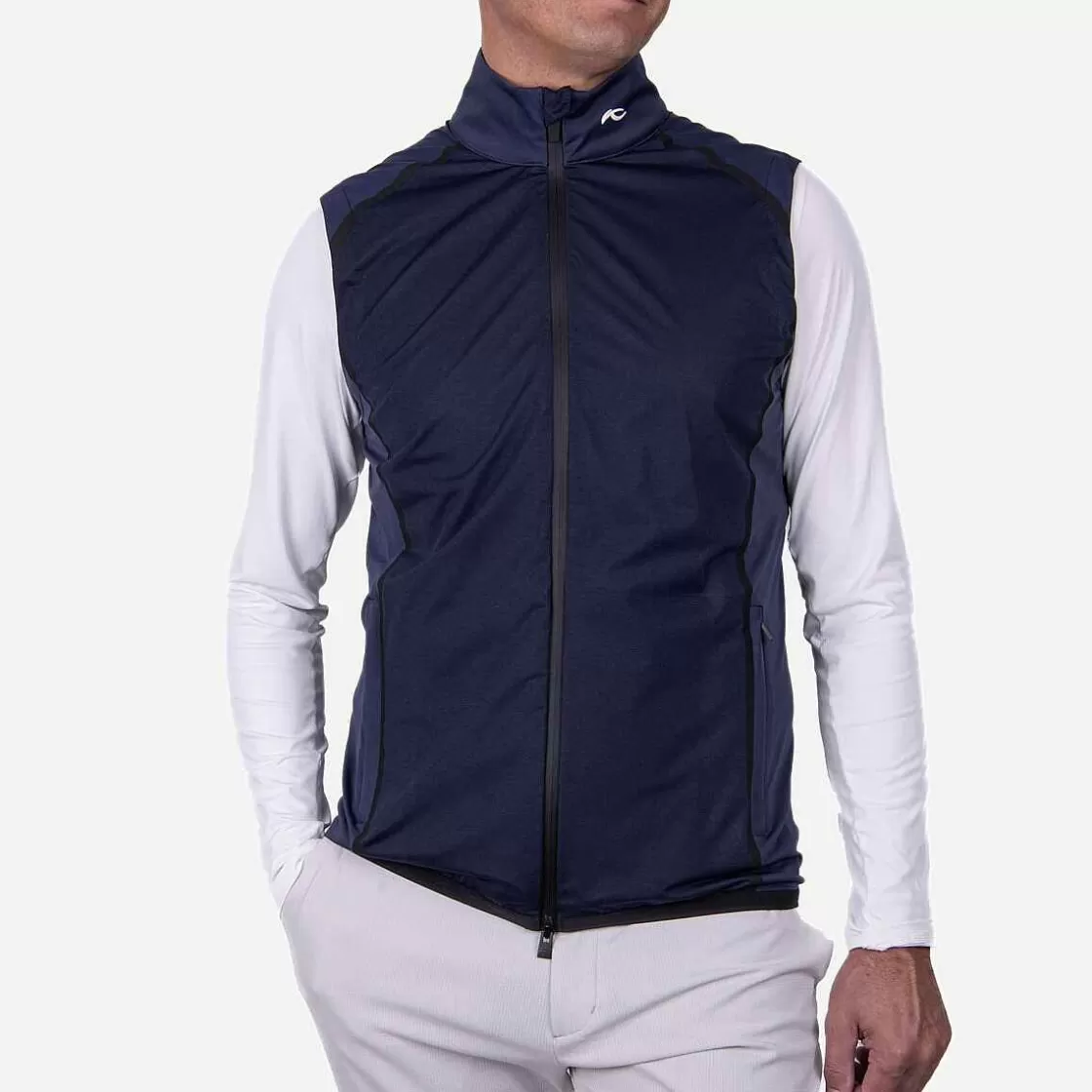 KJUS Men'S Byron Vest Atlanta Blue Flash Sale