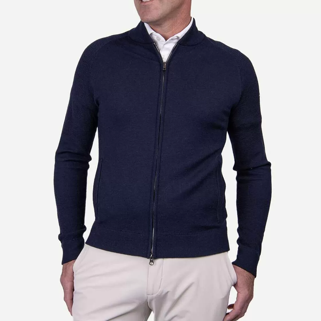 KJUS Men'S Calhoun Sweater Jacket Deep Space Online