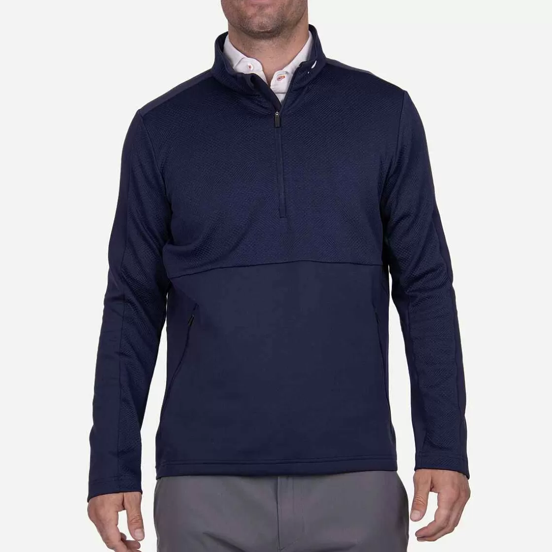 KJUS Men'S Delian Half-Zip Atlanta Blue Cheap