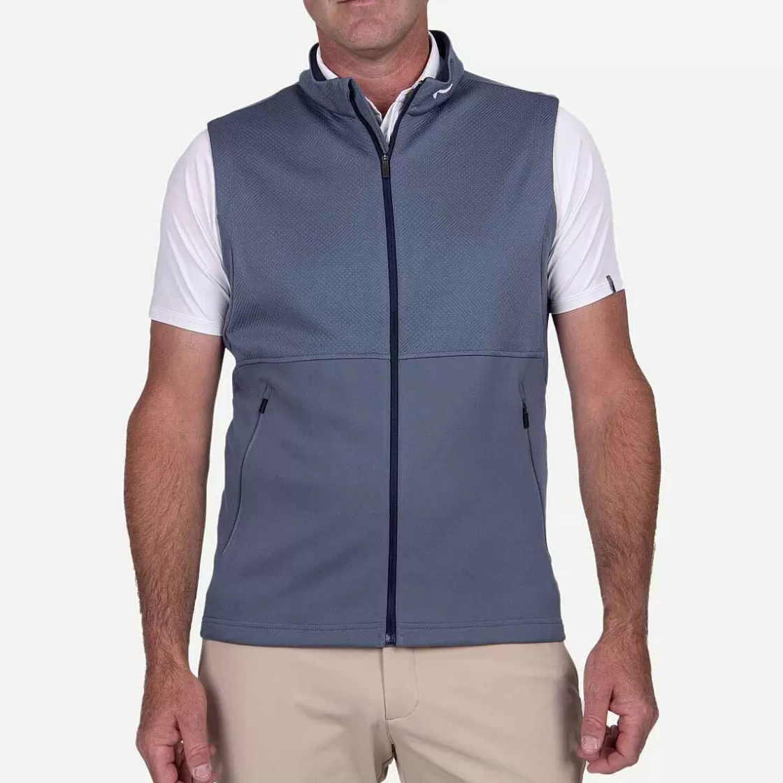 KJUS Men'S Delian Vest Steel Blue Best