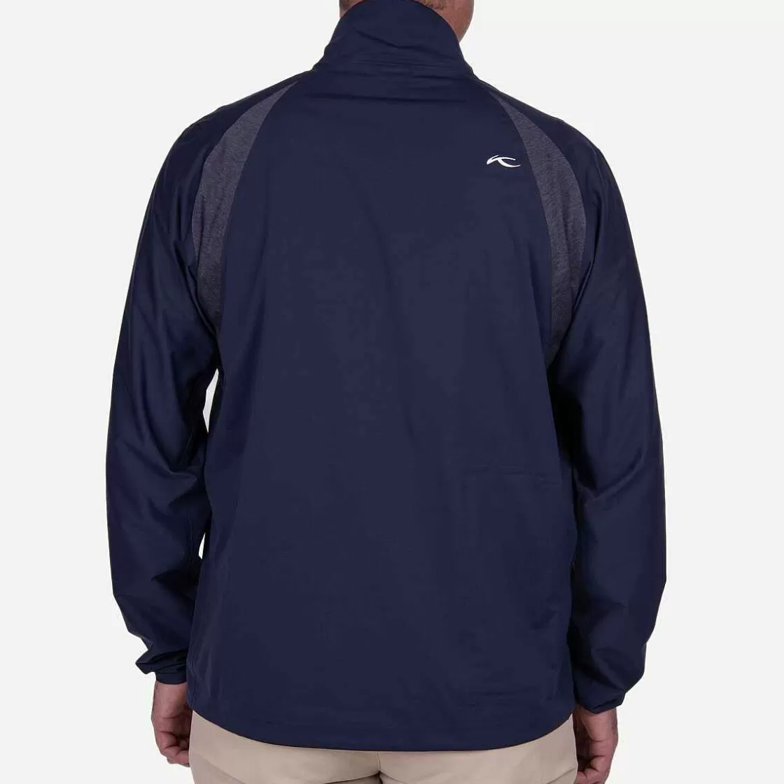 KJUS Men'S Dexter Ii 2.5L Half-Zip Atlanta Blue Melange/Atlanta Blue Online