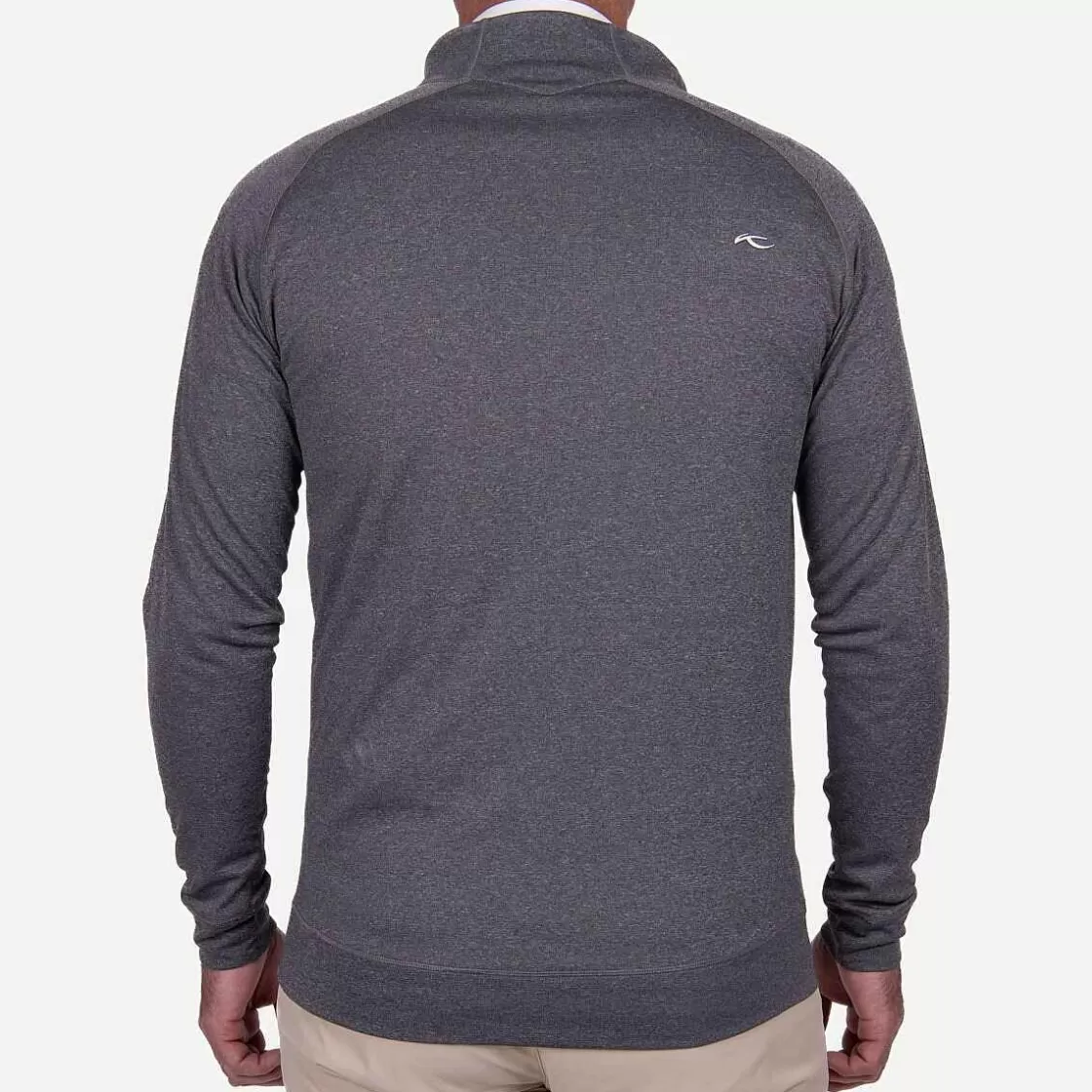 KJUS Men'S Keano Half-Zip Steel Grey Melange Shop