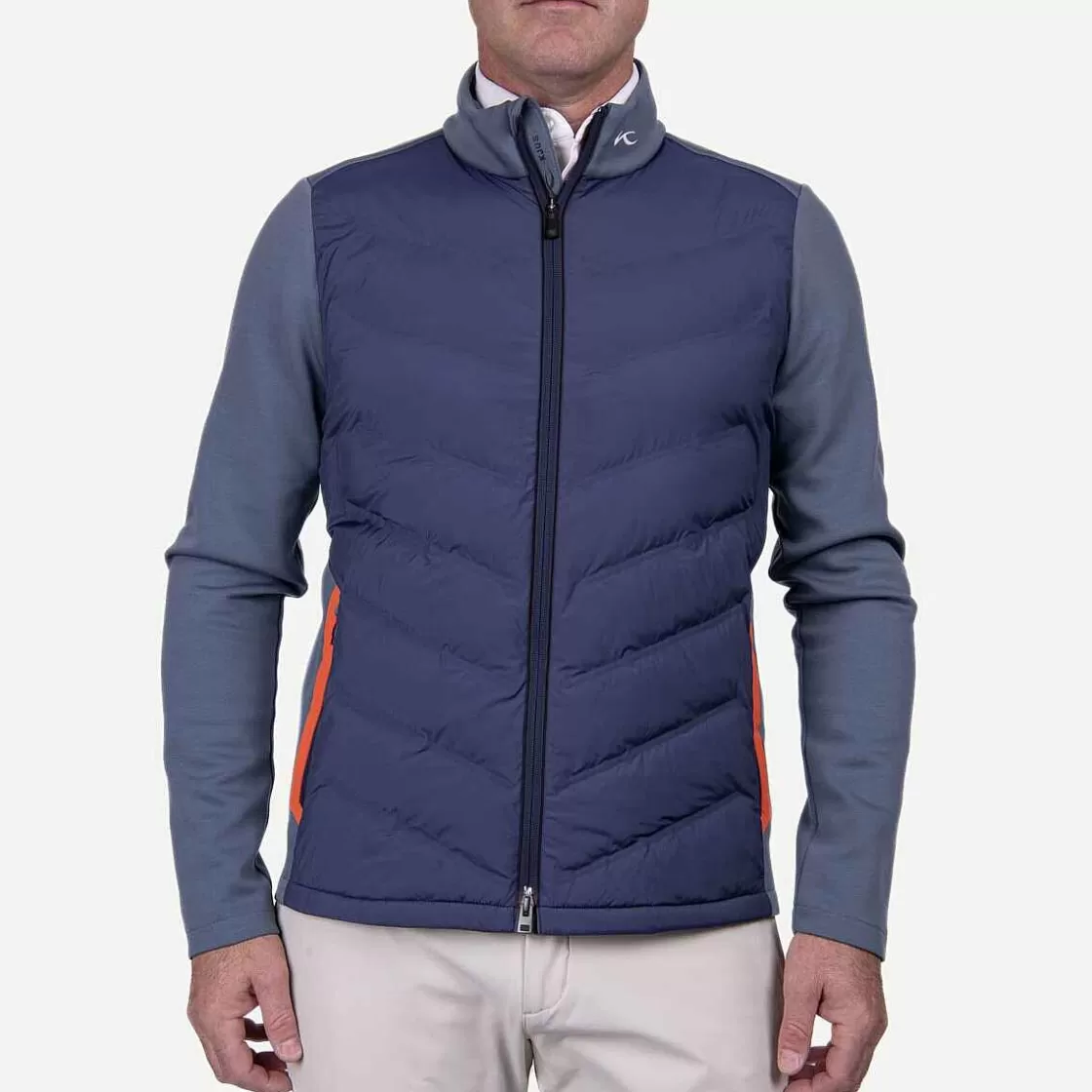 KJUS Men'S Kieran Jacket Steel Blue/Atlanta Blue Best