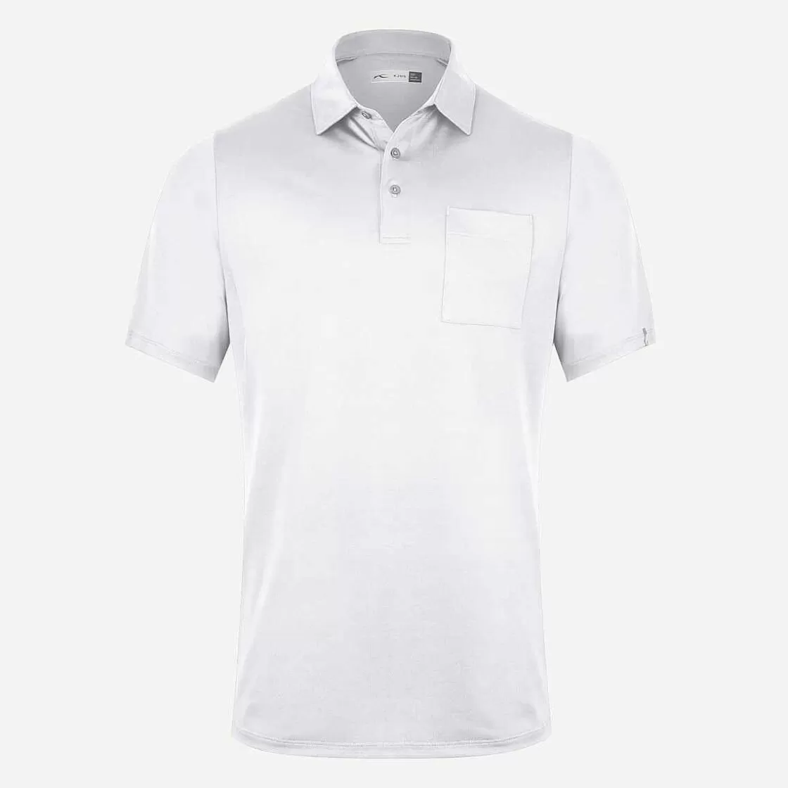 KJUS Men'S Lee Solid Polo S/S White Best