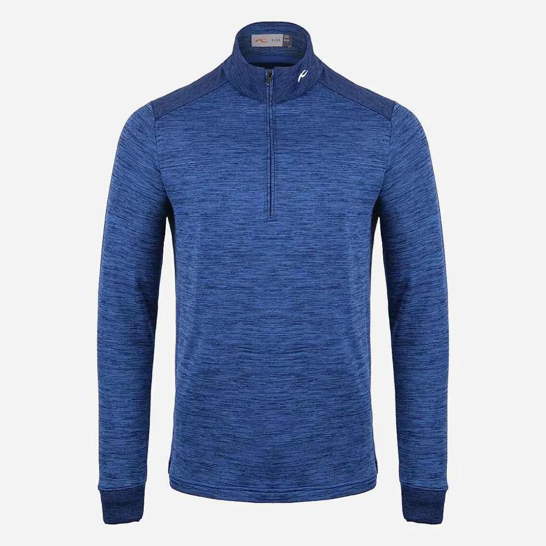 KJUS Men'S Liam Techwool Half-Zip Bright Blue Hot