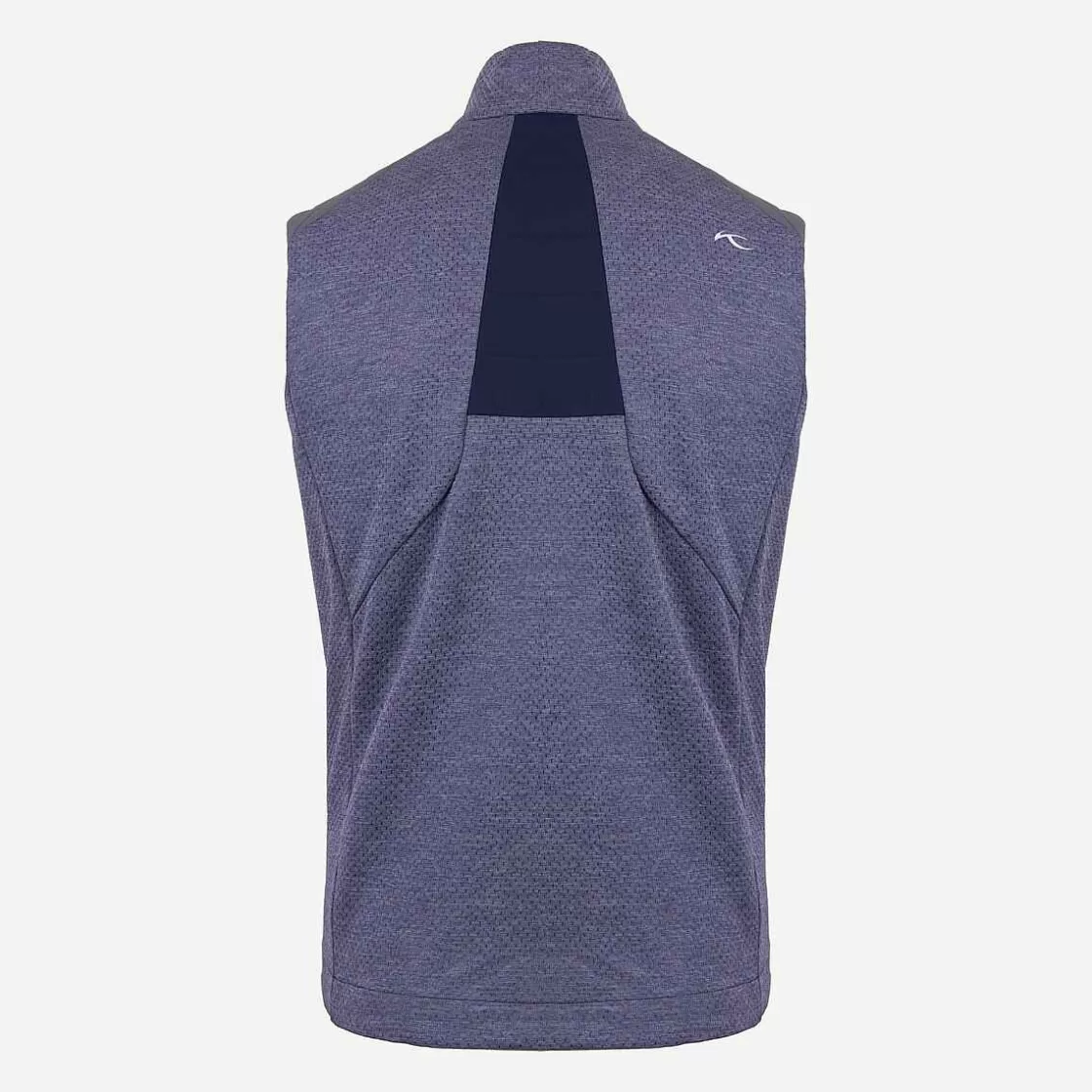 KJUS Men'S Reflection Vest Atlanta Blue Melange/Steel Grey Store