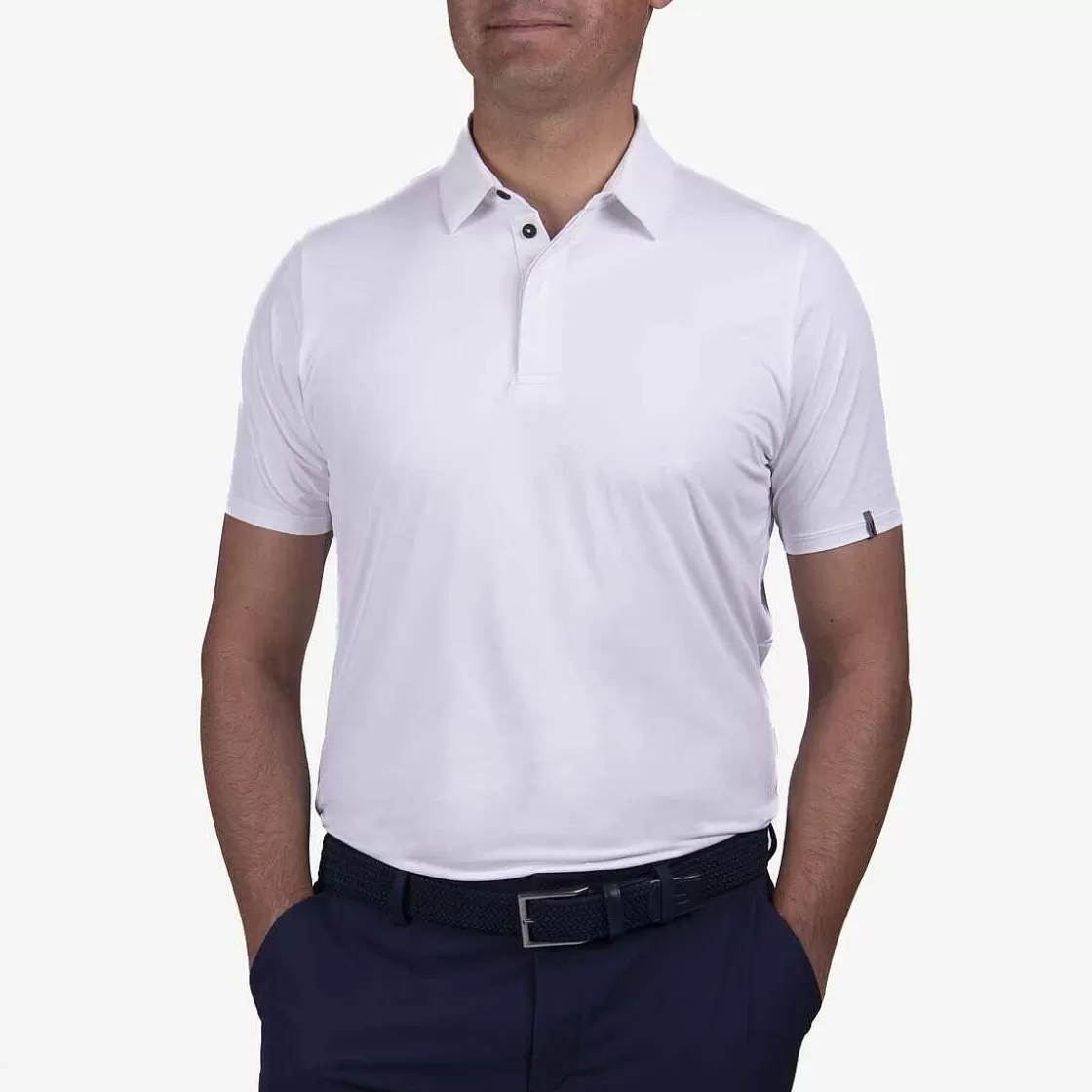 KJUS Men'S Shane Polo S/S White Fashion