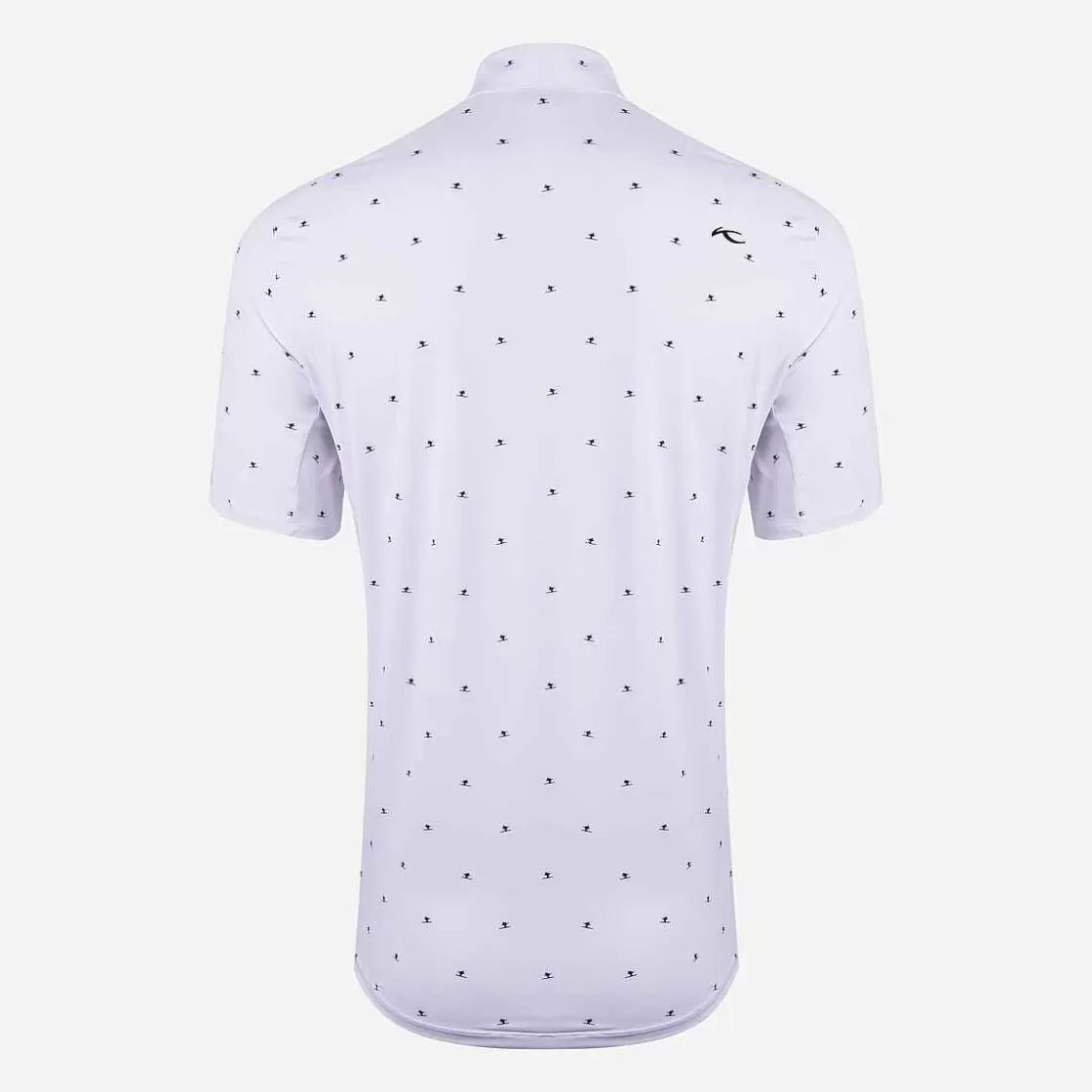 KJUS Men'S Sotto Polo S/S White/Atlanta Blue Online