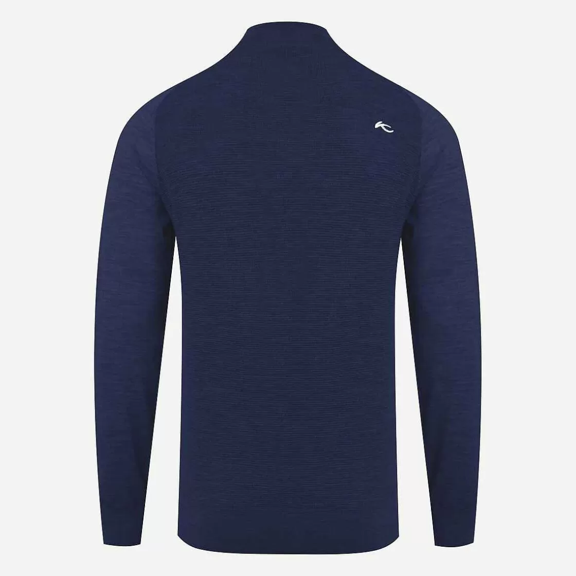 KJUS Men'S Therma Yarn Half-Zip Atlanta Blue Best