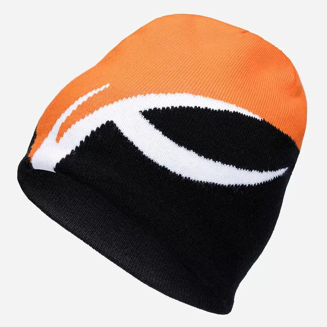 KJUS Unisex Uprising Beanie Black/Kjus Orange Best