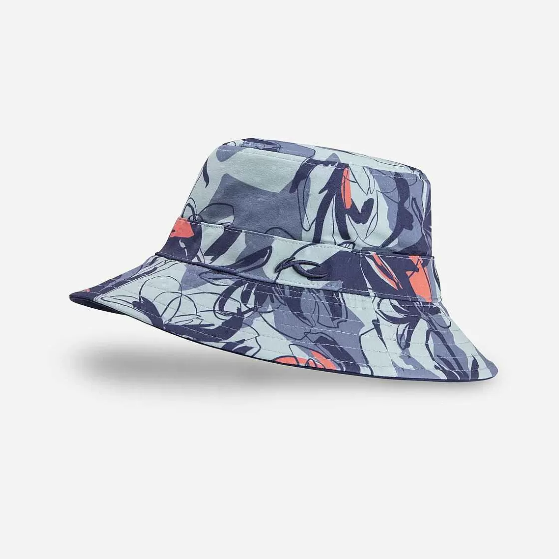 KJUS Women'S Bucket Hat Atlanta Blue/Mineral Hot