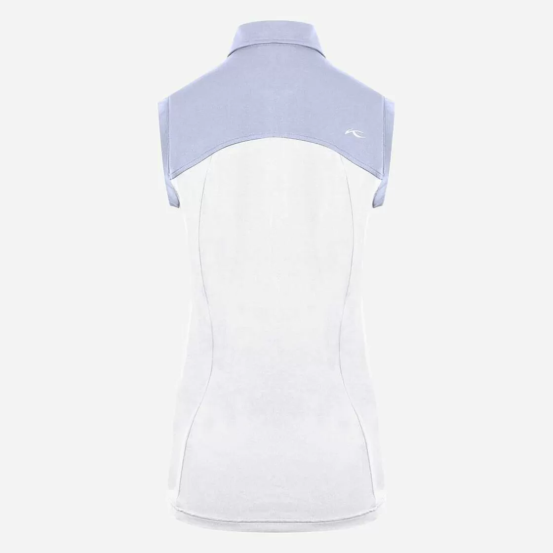 KJUS Women'S Callie Polo S/L White/Crystal Blue Best