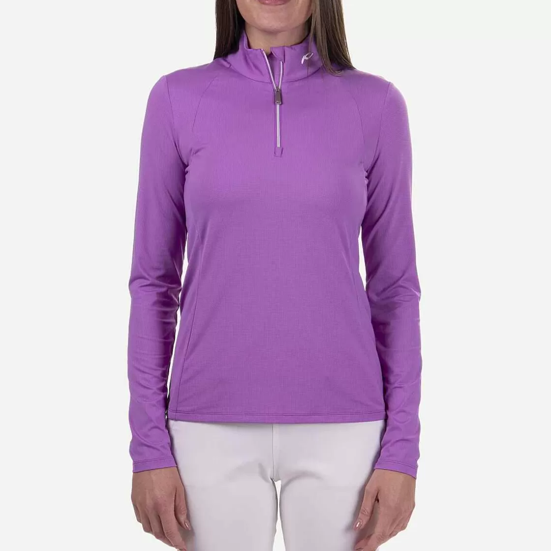 KJUS Women'S Collagen Midlayer Half-Zip Foxglove Clearance