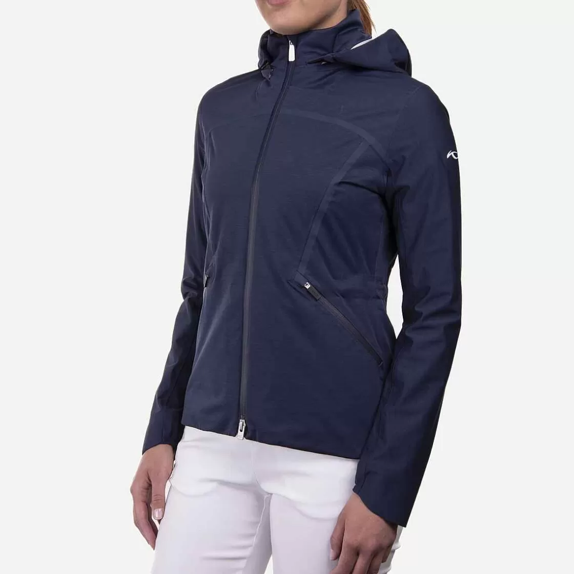 KJUS Women'S Delina 2.0 Rain Jacket Atlanta Blue New