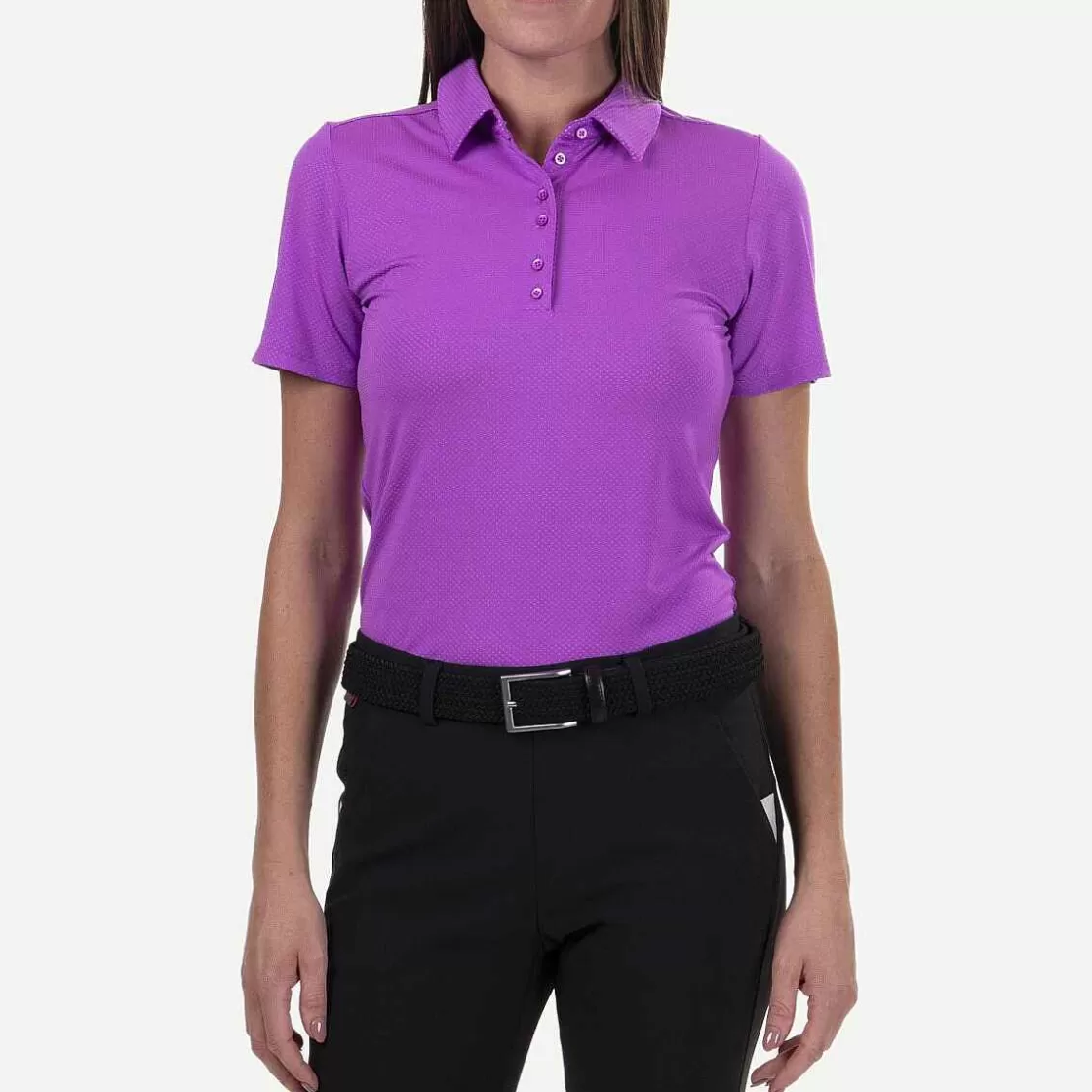 KJUS Women'S Eve Polo S/S Foxglove Fashion