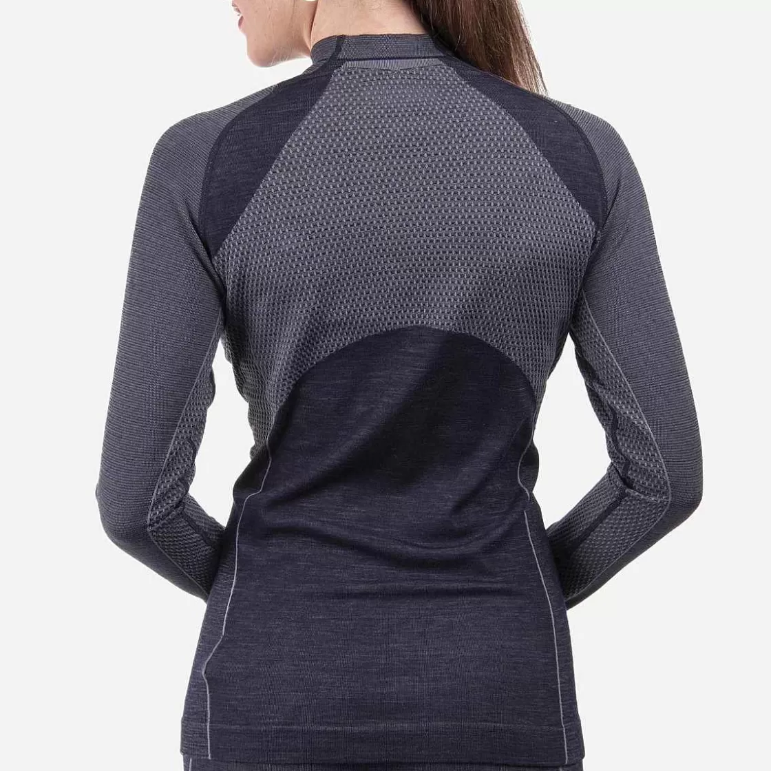 KJUS Women'S Freelite Baselayer L/S Deep Space/Steel Grey Sale