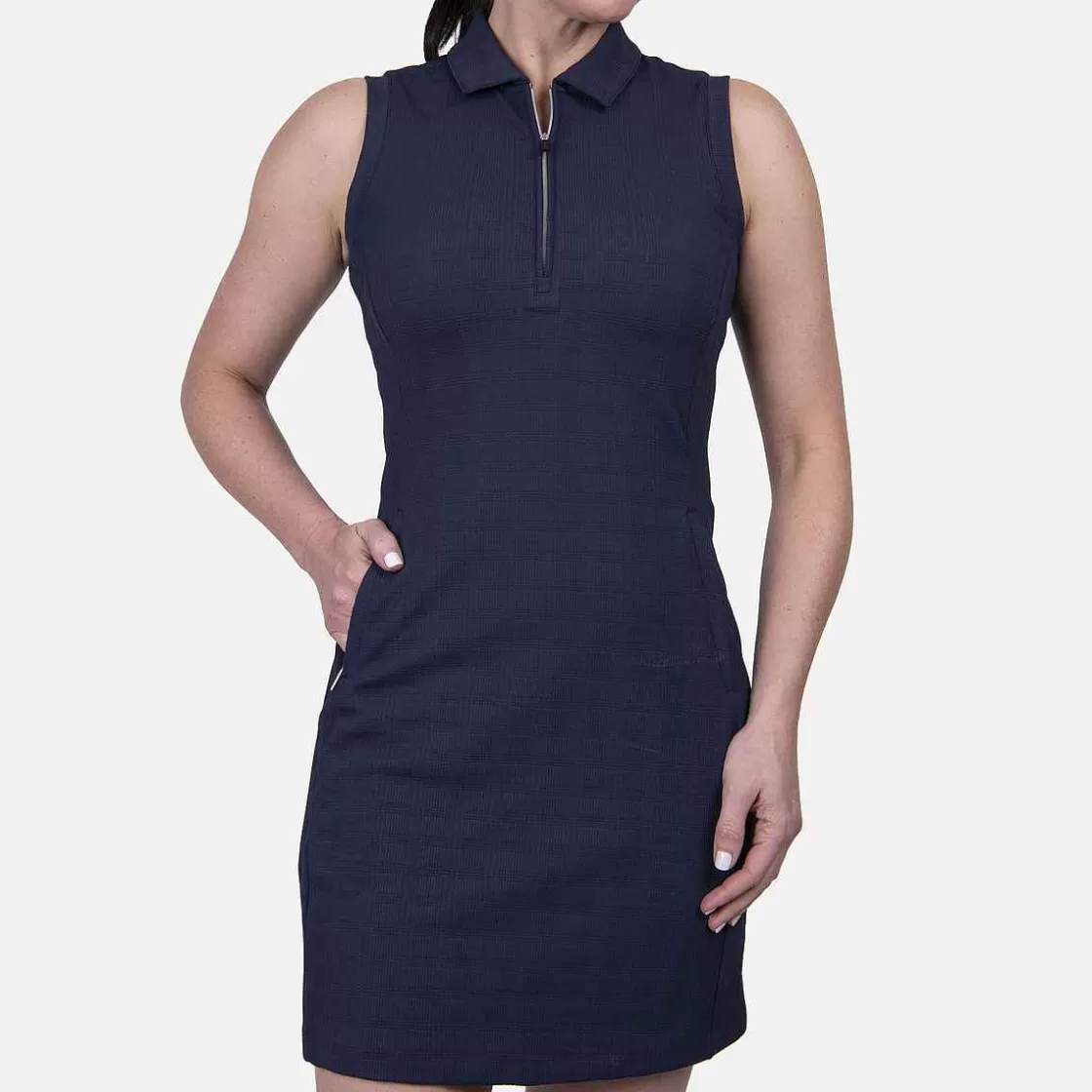 KJUS Women'S Hartlee Texture Dress Atlanta Blue Fashion