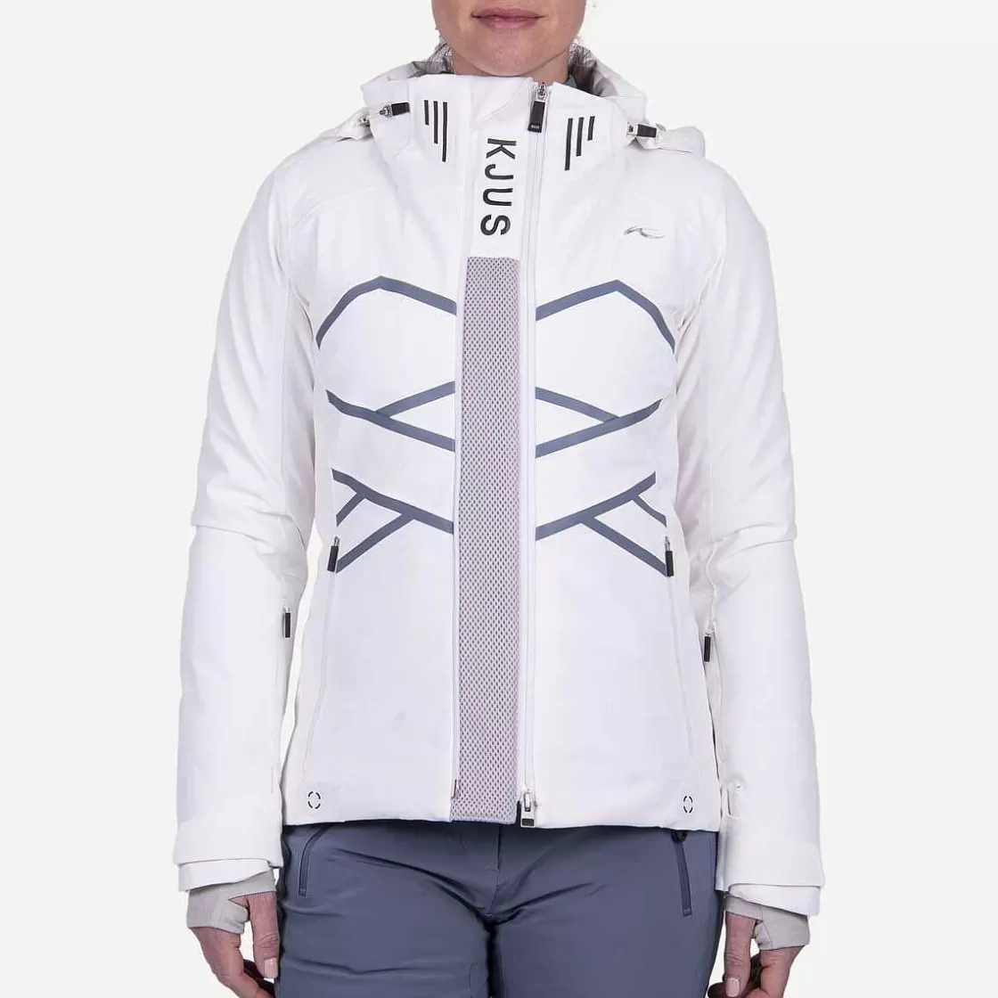 KJUS Women'S Ligety Jacket White Fashion