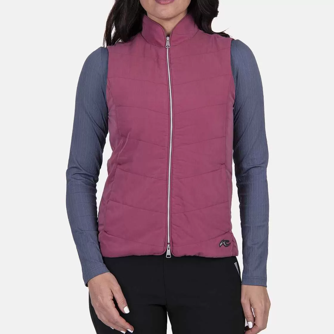 KJUS Women'S Lightweight Maven Vest Red Plum Flash Sale