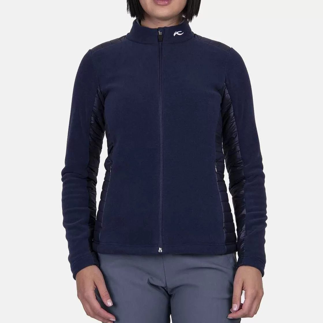 KJUS Women'S Maxima Midlayer Jacket Atlanta Blue New