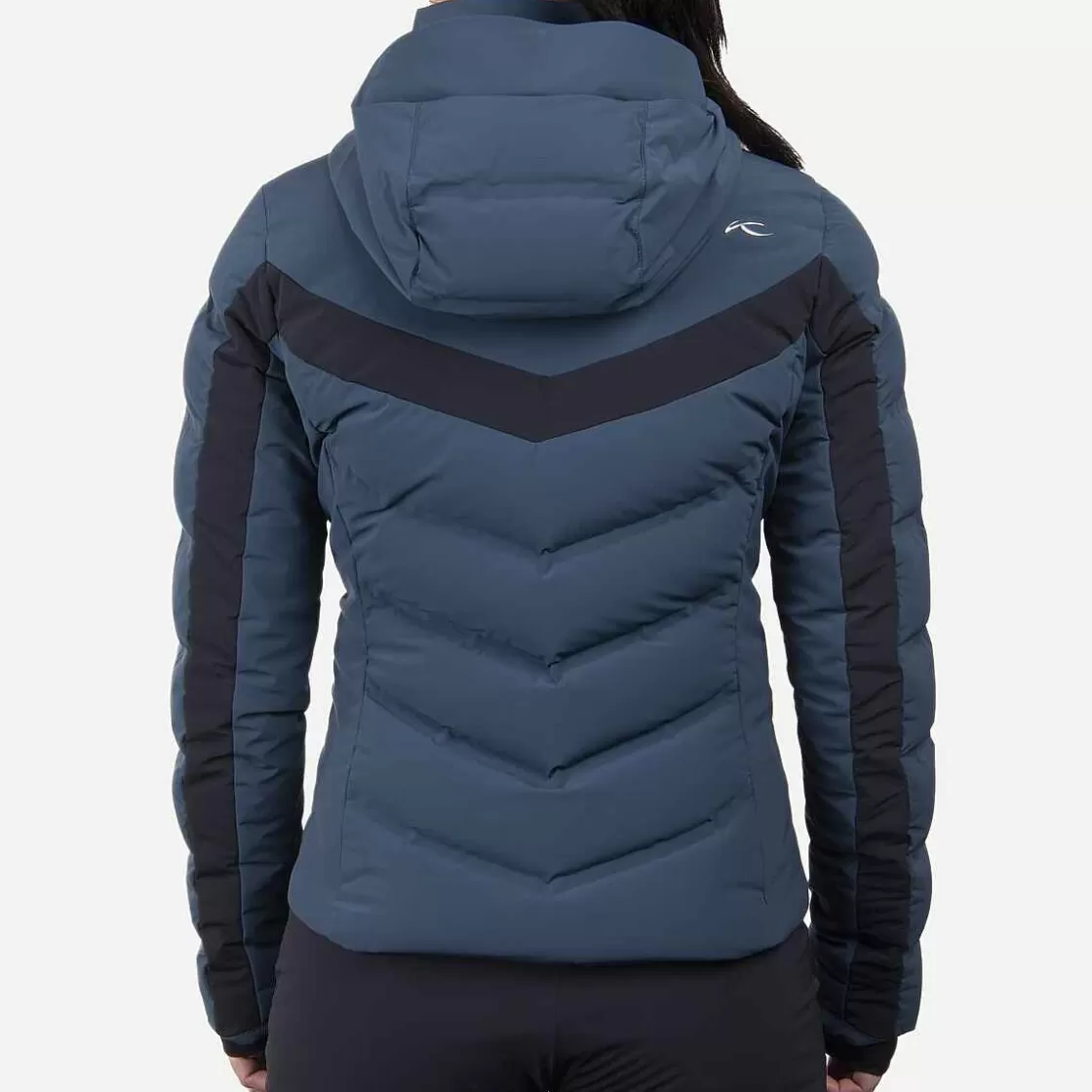 KJUS Women'S Momentum Jacket Petrol Blue/Black Cheap