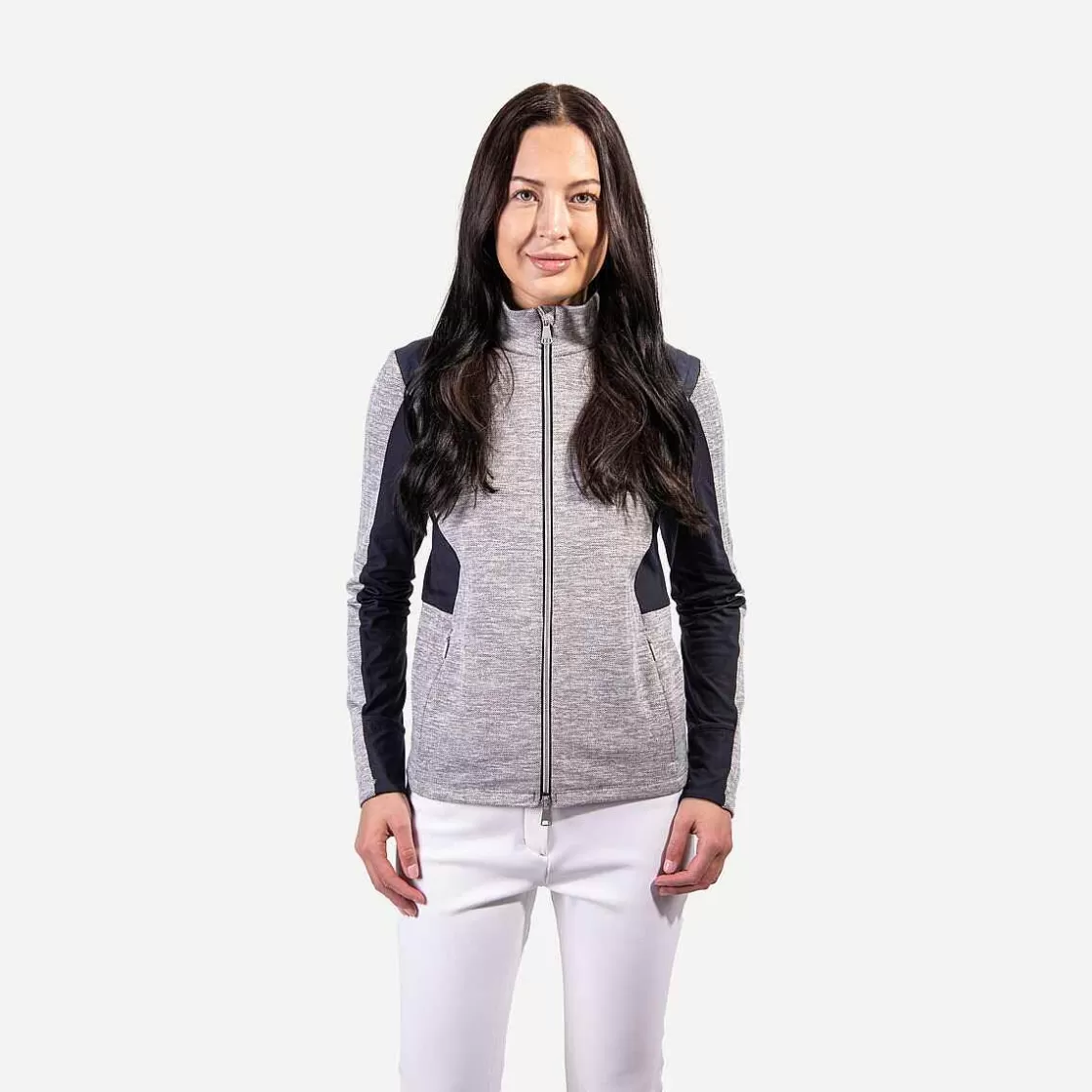 KJUS Women'S Radun Midlayer Jacket White Melange/Deep Space Best Sale