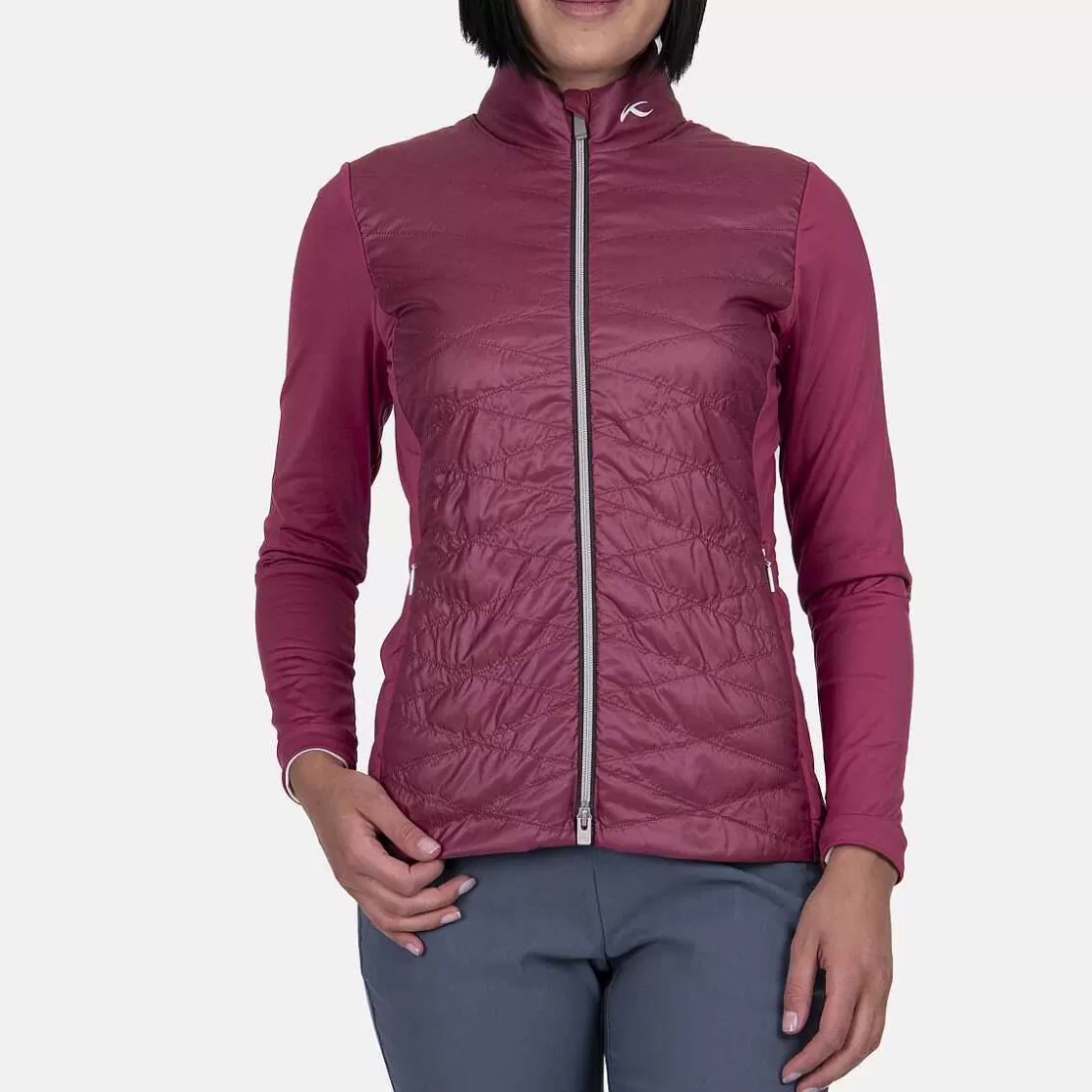 KJUS Women'S Retention Jacket Red Plum Fashion