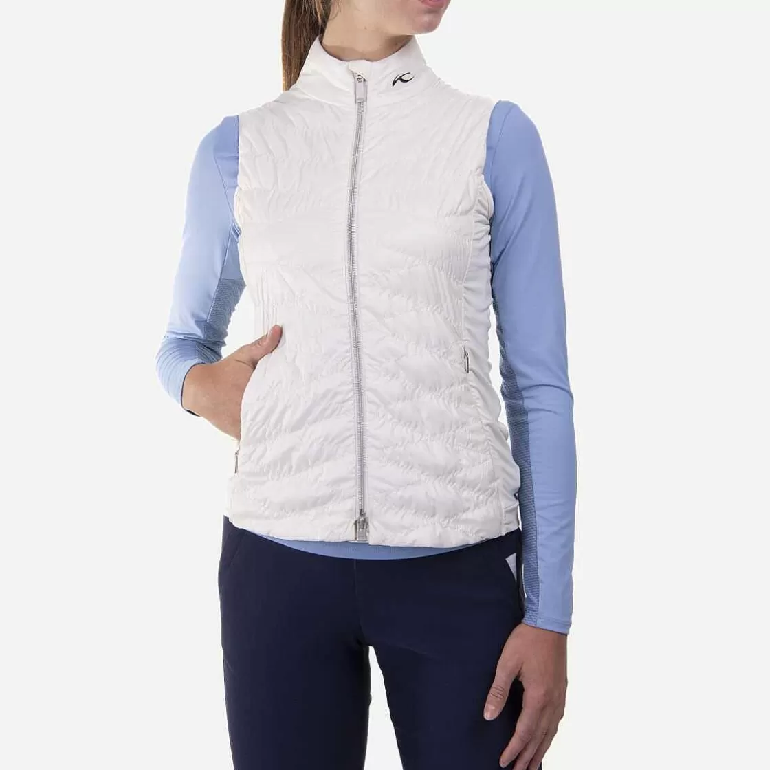 KJUS Women'S Retention Vest Ivory Outlet