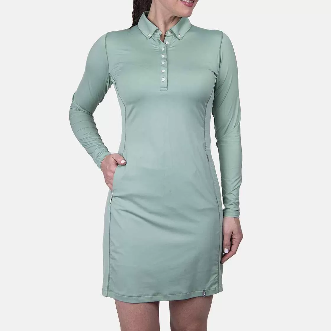 KJUS Women'S Scotscraig Dress L/S Mineral Shop