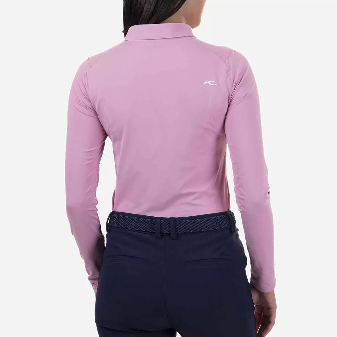 KJUS Women'S Scotscraig Polo L/S Pink Sorbet Online