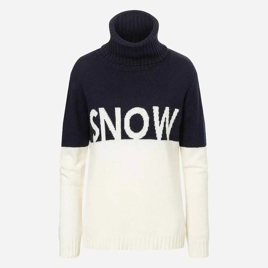 KJUS Women'S Snow Sweater Buttercream/Atlanta Blue Shop