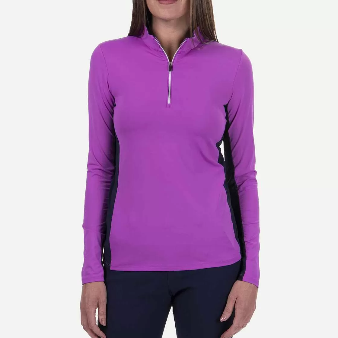 KJUS Women'S Sunshine Sport Half-Zip Foxglove New